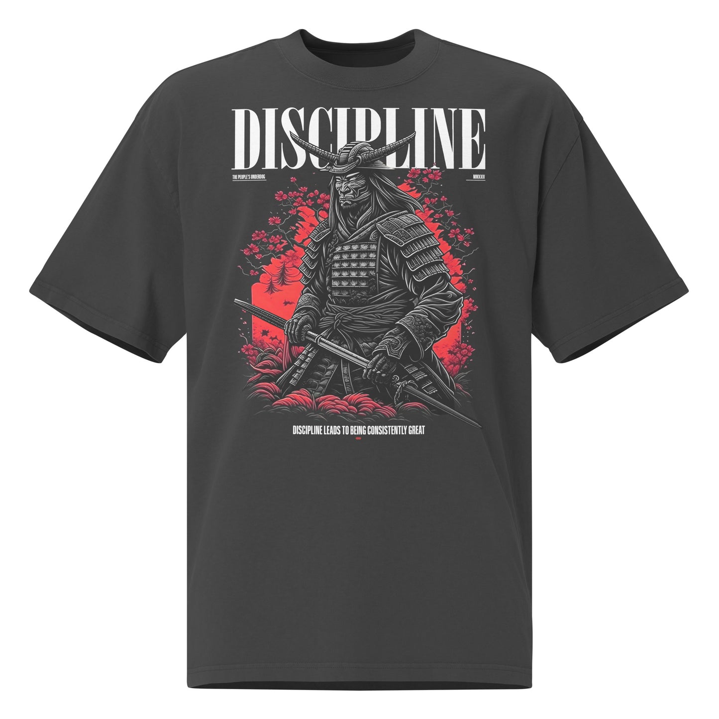 Samurai Discipline Oversized Tee